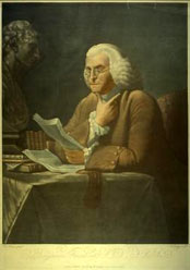 Benjamin Franklin L.L.D. F.R.L