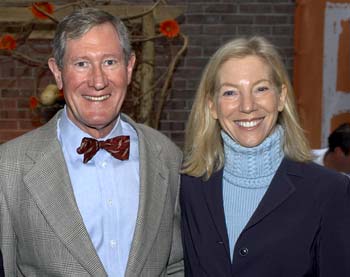 Amy Gutmann and James Riepe